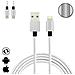 Cavo Di Ricarica E Dati 2 In 1 Per Ios E Android: Connessione Lightning E Micro Usb. 100x1x2 Cm. Color Argento - Foto miniatura 1