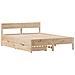 Letto senza Materasso 135x190 cm in Legno Massello di Pino - Foto miniatura 5