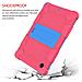 Custodia Resistente Per Samsung Galaxy Tab A7 10,4"" Con Supporto - Rosa Elegante E Pratica - Foto miniatura 4