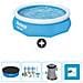 Piscina Fuori Terra - In Giro - 305x76 Cm - Blu - Include Accessori Coordinati Cb2 - Foto miniatura 1