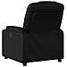 Poltrona Reclinabile Elettrica Nera in Similpelle - Foto miniatura 5