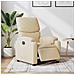 Poltrona Elettrica Reclinabile Crema In Tessuto - Foto miniatura 8