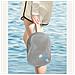 Borsa Da Nuoto A Separazione Asciutto-bagnato Borsa Da Toilette In Pvc Borsa Sportiva Grey - Foto miniatura 3