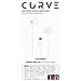CURV Auricolare Cablato In-ear Musica e Chiamate Bianco - Foto miniatura 4