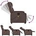 Poltrona Massaggiante Elettrica Marrone in Similpelle - Foto miniatura 7