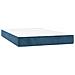 Letto a Molle con Materasso e LED Blu Scuro 120x200cm - Foto miniatura 6