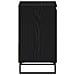 Mobile bagno vitaXL Nero Rovere 65x33x60 cm Legno ingegnerizzato - Foto miniatura 7