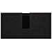 Mobile bagno vitaXL Nero Rovere 65x33x60 cm Legno ingegnerizzato - Foto miniatura 9
