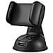 Supporto Auto Con Ventosa Nero Compatibile Con Telefoni Da 3.5 A 7.2 Pollici E Navigatori Gps - Foto miniatura 1