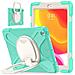Custodia Per Ipad 9/8/7 10.2"" Armored Con Supporto Girevole Menta - Foto miniatura 1
