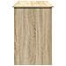 Scrivania Rovere Sonoma 102x50x75 cm in Legno Multistrato - Foto miniatura 6