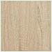 Scrivania Rovere Sonoma 102x50x75 cm in Legno Multistrato - Foto miniatura 9