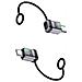 Adattatore Dritto Da Femmina Type-c A Maschio Type-c 240w 120gbps - Confezione Da 2 Silver - Foto miniatura 3