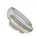 Massaggiatore Occhi All-in-one Grigio: Pressione Aria, Vibrazione, Calore, Bluetooth E Musica - Foto miniatura 3