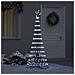 Albero di Natale LED Bianco freddo 71 x 71 x 184.5 cm Metallo - Foto miniatura 2