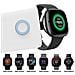 Caricabatterie Compatibile Con Google Fitbit Versa 3/4/sense 1/2/ace Lte Smartwatch - Ricarica Rapida E Affidabile White - Foto miniatura 4