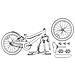 Bicicletta per Bambini 20 Pollici - Foto miniatura 8