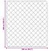 Duvet Estivo Rosa 240 x 260 cm Microfibra e Fleece Teddy - Foto miniatura 9
