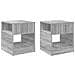 Tavolino 2 pcs Grigio Sonoma 40,5 x 40 x 45 cm - Foto miniatura 1