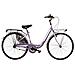 Bici Da Donna Misura 26 X 1,75 Bicicletta Linea Venere City Bike Senza Cambio 1v Completa Di Accessori Con Luci A Led - 40 Viola - Foto miniatura 1