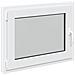 Finestra per Soffitta RISOR 100 x 50 cm PVC e Vetro Bianco - Foto miniatura 1