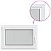 Finestra per Soffitta RISOR 100 x 50 cm PVC e Vetro Bianco - Foto miniatura 8