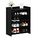 Mobile per scarpe Rovere Nero 73,5 x 36 x 92 cm - Foto miniatura 2