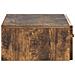 Tavolino da Parete Laterale Rovere Fumo 59 x 34,5 x 17 cm - Foto miniatura 5