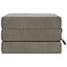 Divano Letto Pieghevole 75 x 67 x 45 cm Grigio Chiaro - Foto miniatura 3