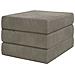 Divano Letto Pieghevole 75 x 67 x 45 cm Grigio Chiaro - Foto miniatura 4
