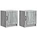 Armadio da Notte 2 pcs Grigio Sonoma 43 x 34,5 x 47 cm - Foto miniatura 1