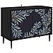 Mobile TV DOKKUM 69 x 33 x 50,5 cm Rovere Nero - Foto miniatura 1