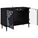 Mobile TV DOKKUM 69 x 33 x 50,5 cm Rovere Nero - Foto miniatura 3