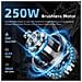 S800 Bici elettriche per adulti, motore 250W, batteria 36V 13Ah, 7 marce, mountain bike da 26 pollici - Foto miniatura 4