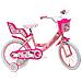 Hello Kitty 16'', Adatta Ad Età Tra I 5 E I 7 Anni, Per Altezza Tra 105 E 135 Cm, Con Cestino E Portabambola - Foto miniatura 1