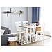 Tavolo Da Pranzo In Legno Bianco 119 X 75 Cm Louisiana - Foto miniatura 6