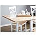 Tavolo Da Pranzo In Legno Bianco 119 X 75 Cm Louisiana - Foto miniatura 8