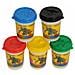 Confezione 5 Vasetti Plastilina Barattolo 140 Gr Multicolore - Foto miniatura 2