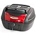 Bauletto Moto Scooter Baule Valigia Rigida Touring Universale Porta Pacchi Nero - Foto miniatura 4