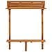 Tavolo Da Bar Da Balcone 90x37x122,5 Cm In Massello Di Acacia - Foto miniatura 7