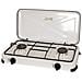 Fornello a Gas PRF350 con 2 Fuochi Potenza 2200 W Colore Bianco - Foto miniatura 1