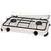 Fornello a Gas PRF350 con 2 Fuochi Potenza 2200 W Colore Bianco - Foto miniatura 2