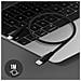 Cavo Lightning Verso Usb-c Per Iphone / Ipad 3a Con Sistema Anti-nodi 1m, Nero - Foto miniatura 8