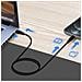 Cavo Lightning Verso Usb-c Per Iphone / Ipad 3a Con Sistema Anti-nodi 1m, Nero - Foto miniatura 10