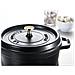 Cocotte in Ghisa con Coperchio Diametro 26 cm Capacità 5 lt Colore Nero- Linea La Cocotte - Foto miniatura 6