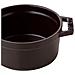 Cocotte in Ghisa con Coperchio Diametro 26 cm Capacità 5 lt Colore Nero- Linea La Cocotte - Foto miniatura 5
