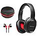 MHBTX, pacchetto wireless 3in1, caschi + cuffie in-ear + altoparlante - Foto miniatura 1