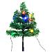 Sentiero Alberi di Natale 6 pz con LED Multicolore 45 cm PVC - Foto miniatura 5