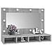 Mobile A Specchio Con Led Grigio Sonoma 90x31,5x62 Cm - Foto miniatura 6