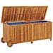 Contenitore Da Giardino Con Ruote 150x50x58cm Massello Acacia - Foto miniatura 3